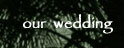 our wedding